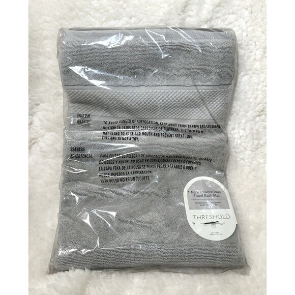 20"x30" Performance Plus Bath Rug Dark Gray - Threshold - Picture 4 of 5